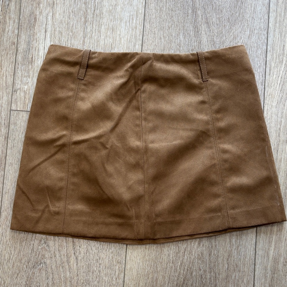 H&M Chic Brown Mini Skirt